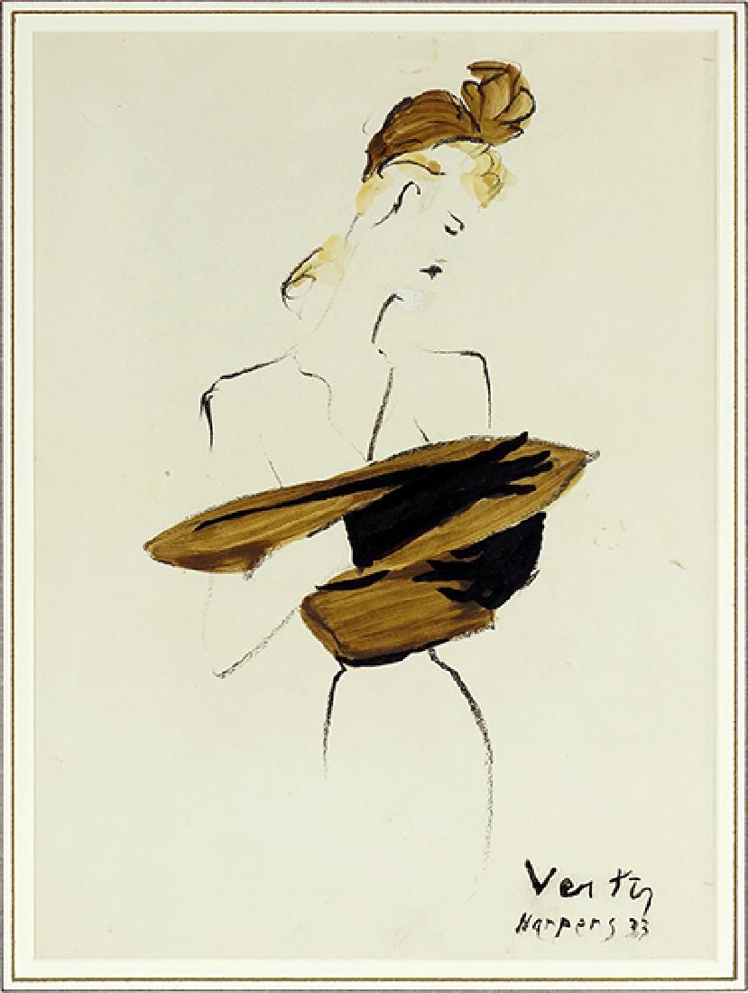 Marcel Vertes (Hungarian/American, 1895-1961) Lady With (1 of 1)