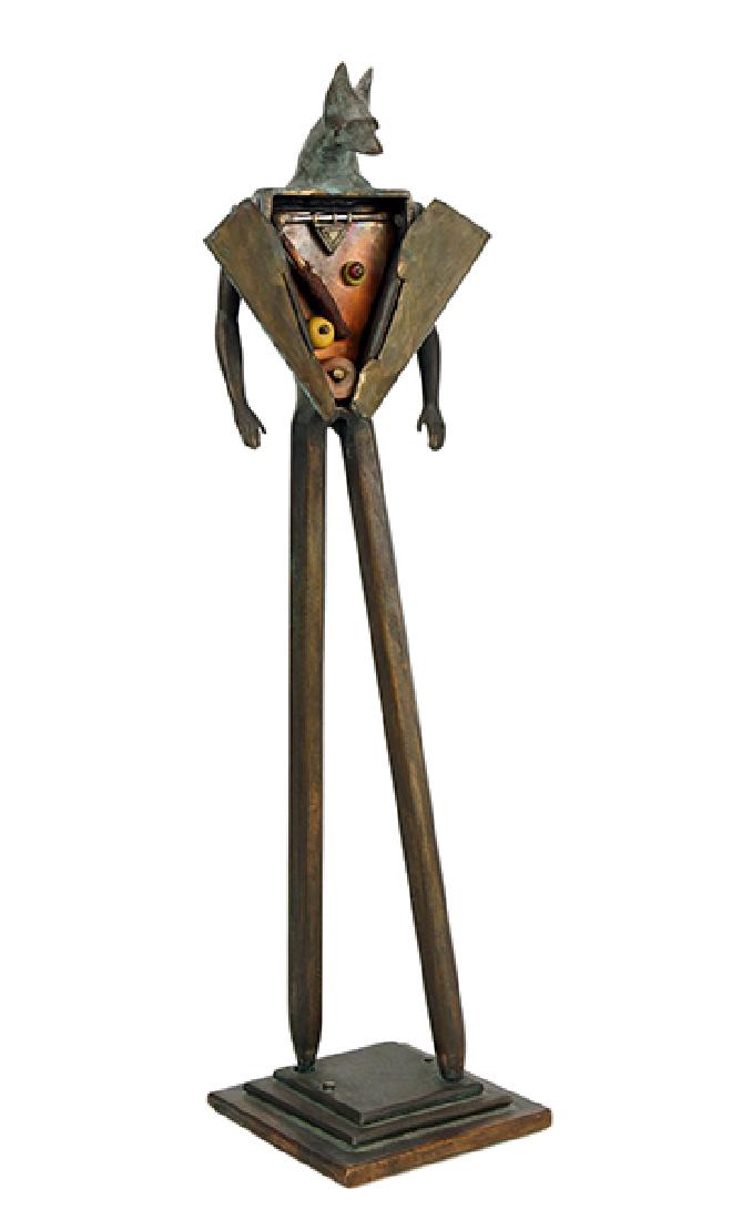 J. McLean (American, Contemporary) Dog-Headed Man. (1 of 2)