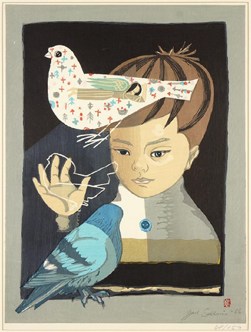 Junichiro Sekino (Japanese, 1914-1988) Boy and His (1 of 1)