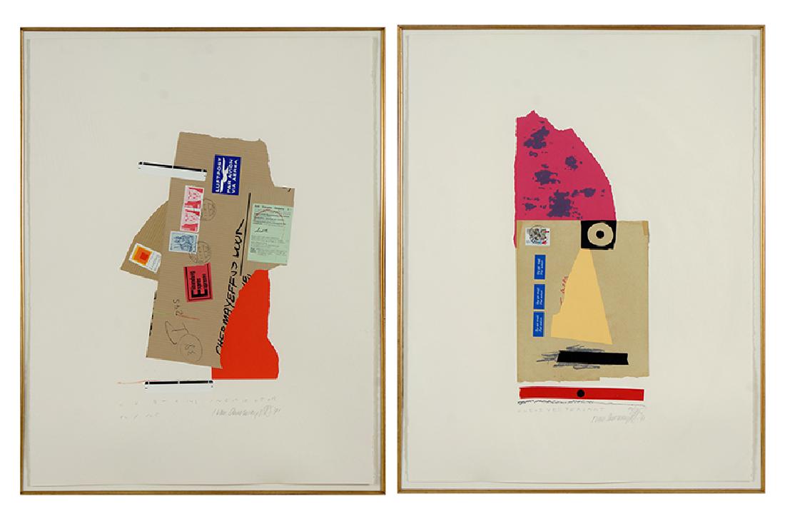 Ivan Chermayeff (British, B. 1932) Two Works. (1 of 1)