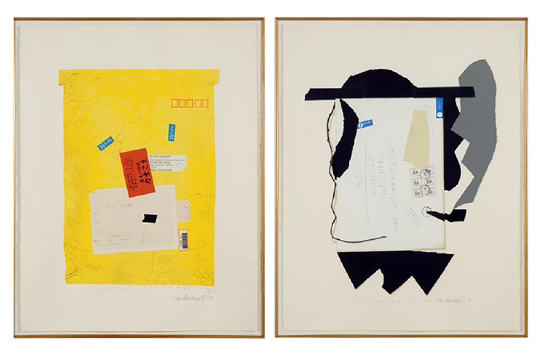 Ivan Chermayeff (British, B. 1932) Two Works. (1 of 1)