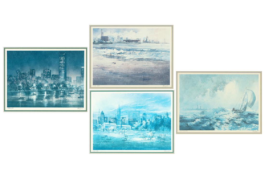 Tom Lynch (American, B. 1950) Four Chicago Subjects. (1 of 1)