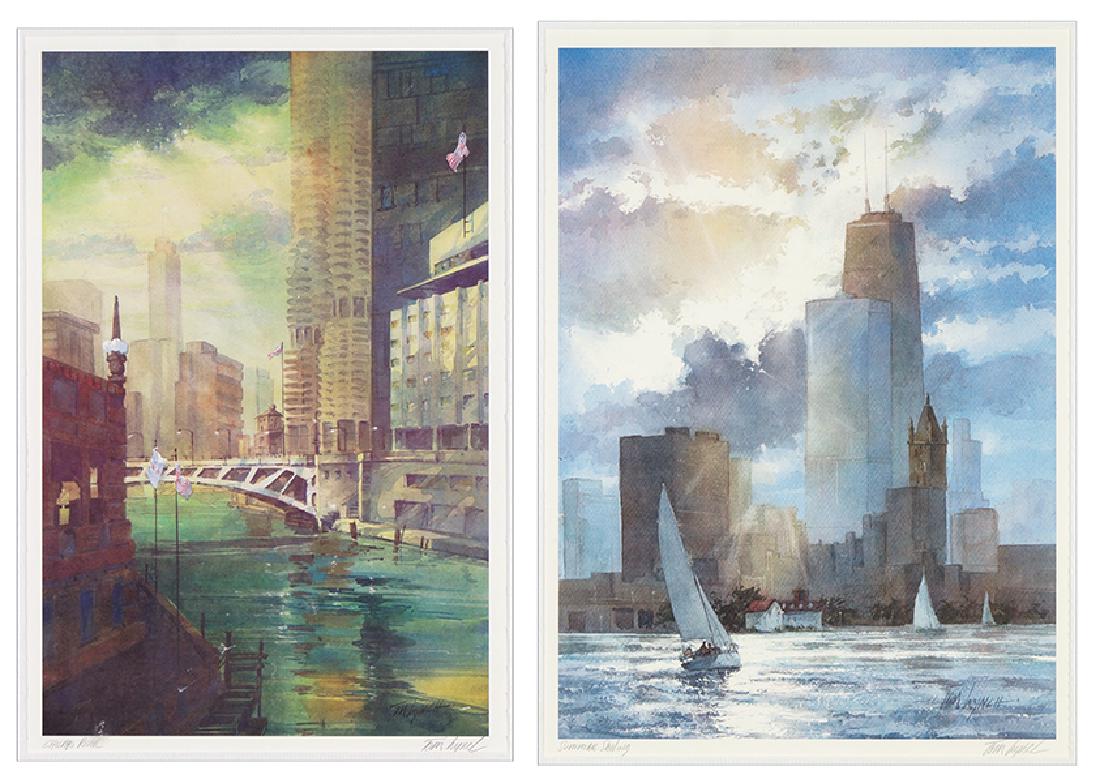 Tom Lynch (American, B. 1950) Two Chicago Subjects. (1 of 1)