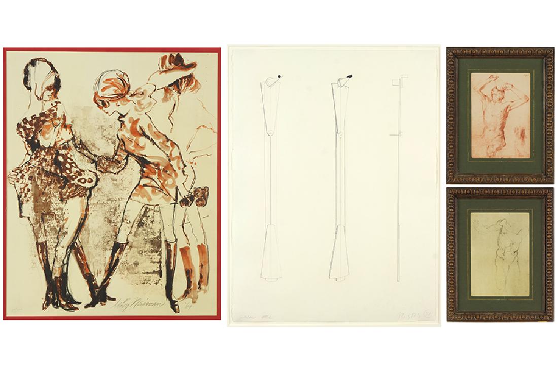 Gary Allen Justis (American, B. 1953) Wislow Hall. (1 of 1)