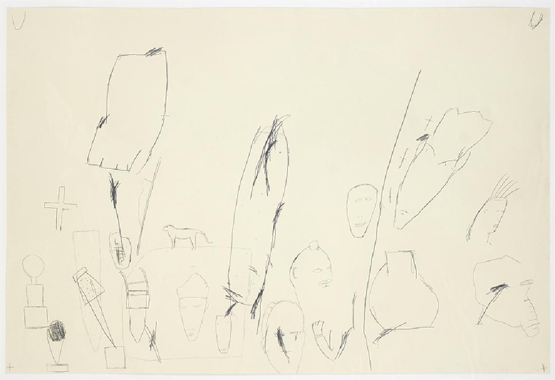 Artist Unknown (American, 20th Century) Composition (1 of 1)