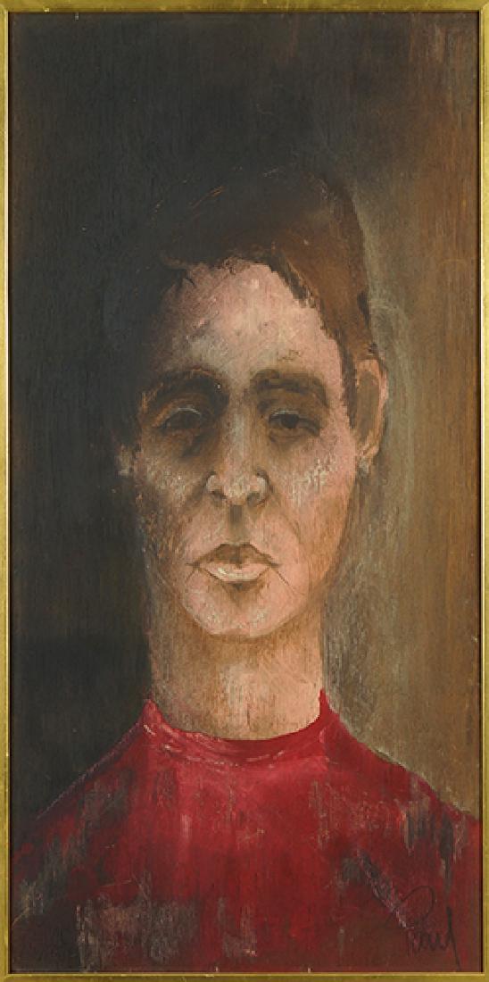 Paul (American, 20th Century) Head of a Young Man. (1 of 1)