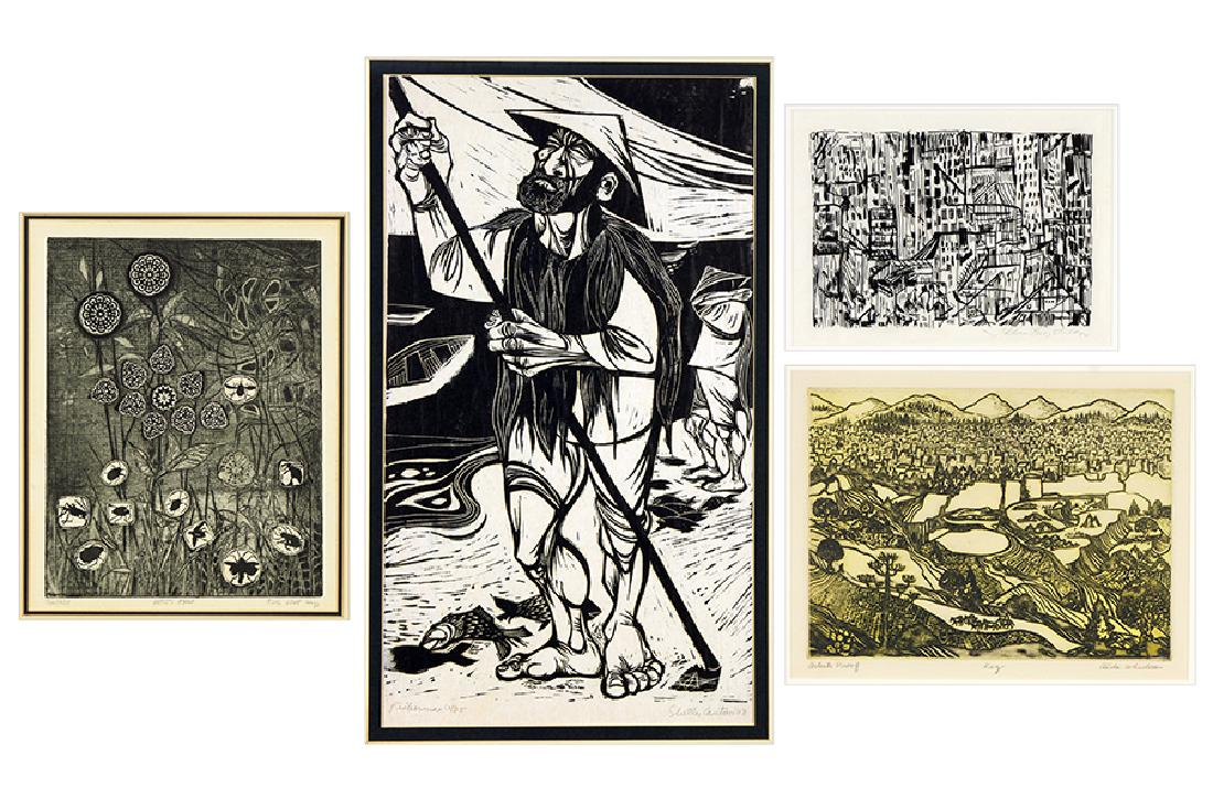 Ruth Leaf (American, 1923-2015) Fantasy. (1 of 1)