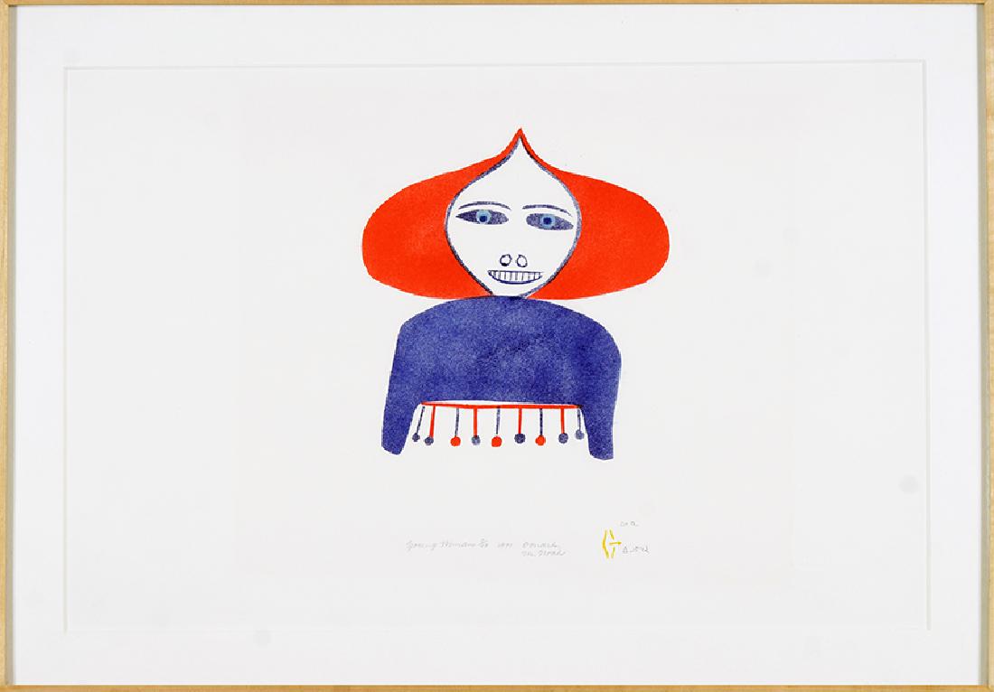 Martha Noah (Inuit, B. 1943) Young Woman. (1 of 1)