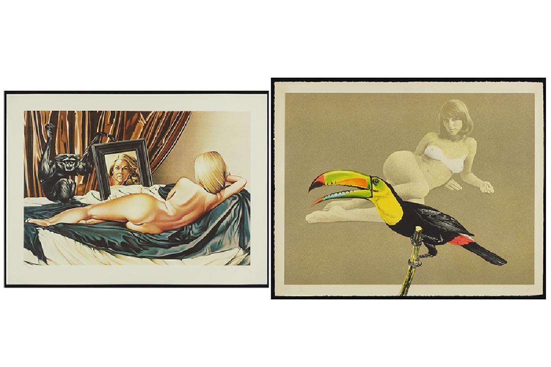 Mel Ramos (American, 1935-2018) Two Works. (1 of 3)