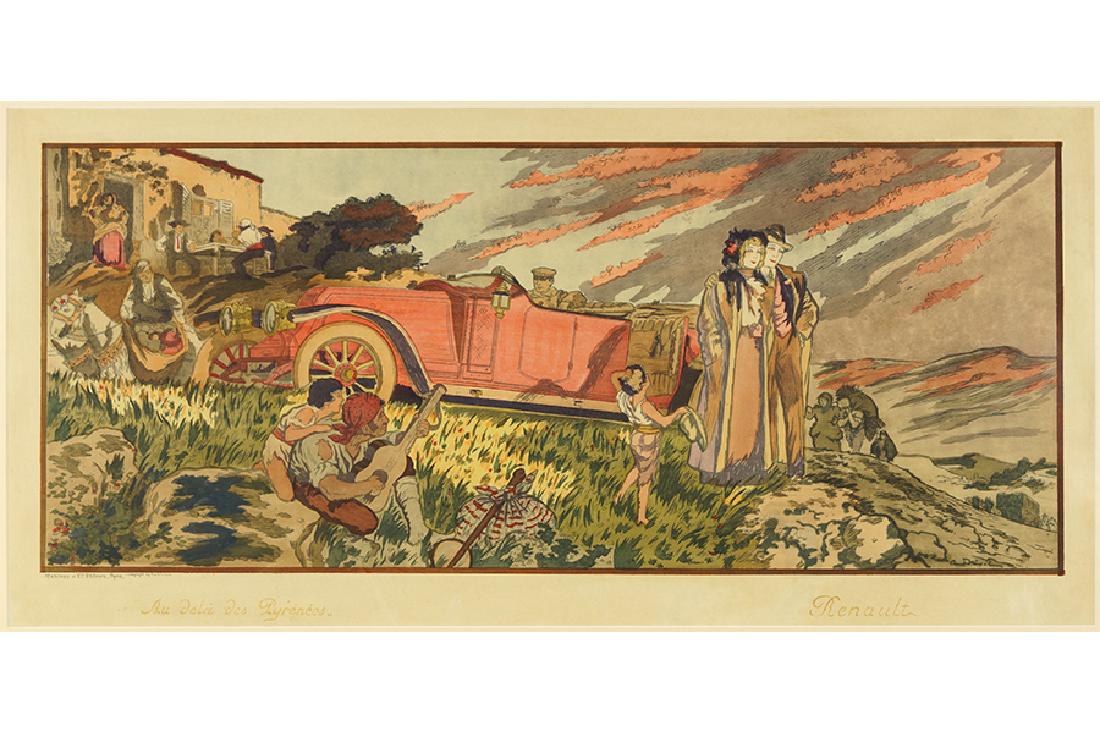 Artist Unknown (French, 19th/20th Century) Renault: Au (1 of 1)