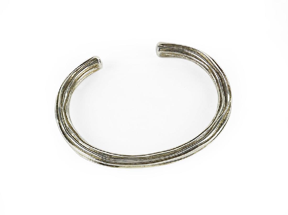 A Georg Jensen Sterling Silver Bracelet. (1 of 1)