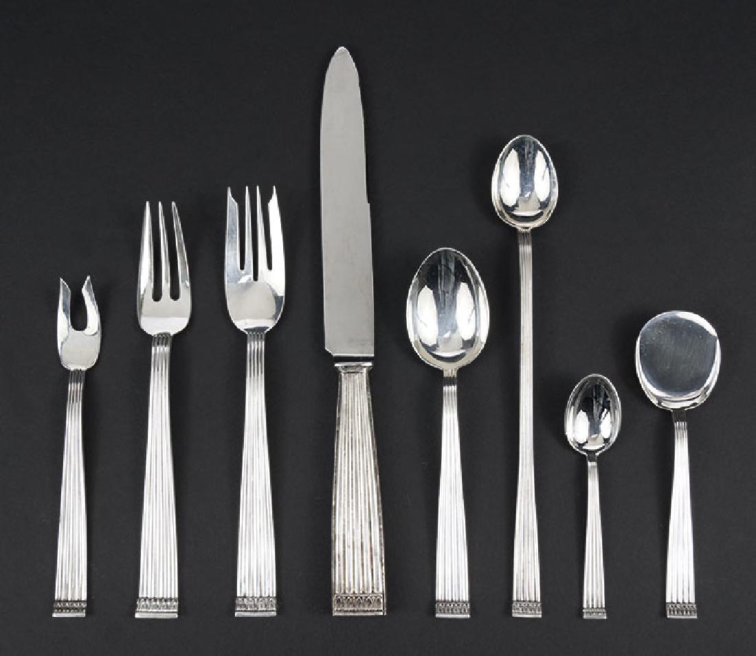 A Buccellati Sterling Silver Partial Flatware Service. (1 of 1)