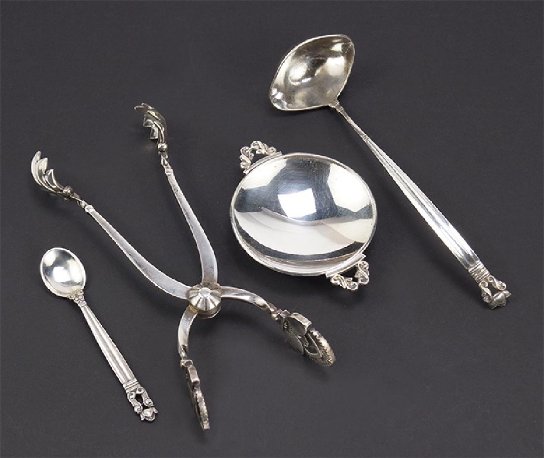 A Collection of Georg Jensen Sterling Silver Serving (1 of 1)