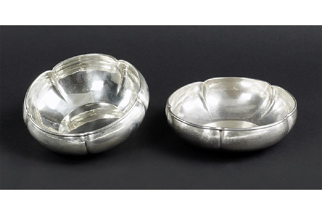 A Near Pair of Kalo Sterling Silver Bowls. (1 of 1)