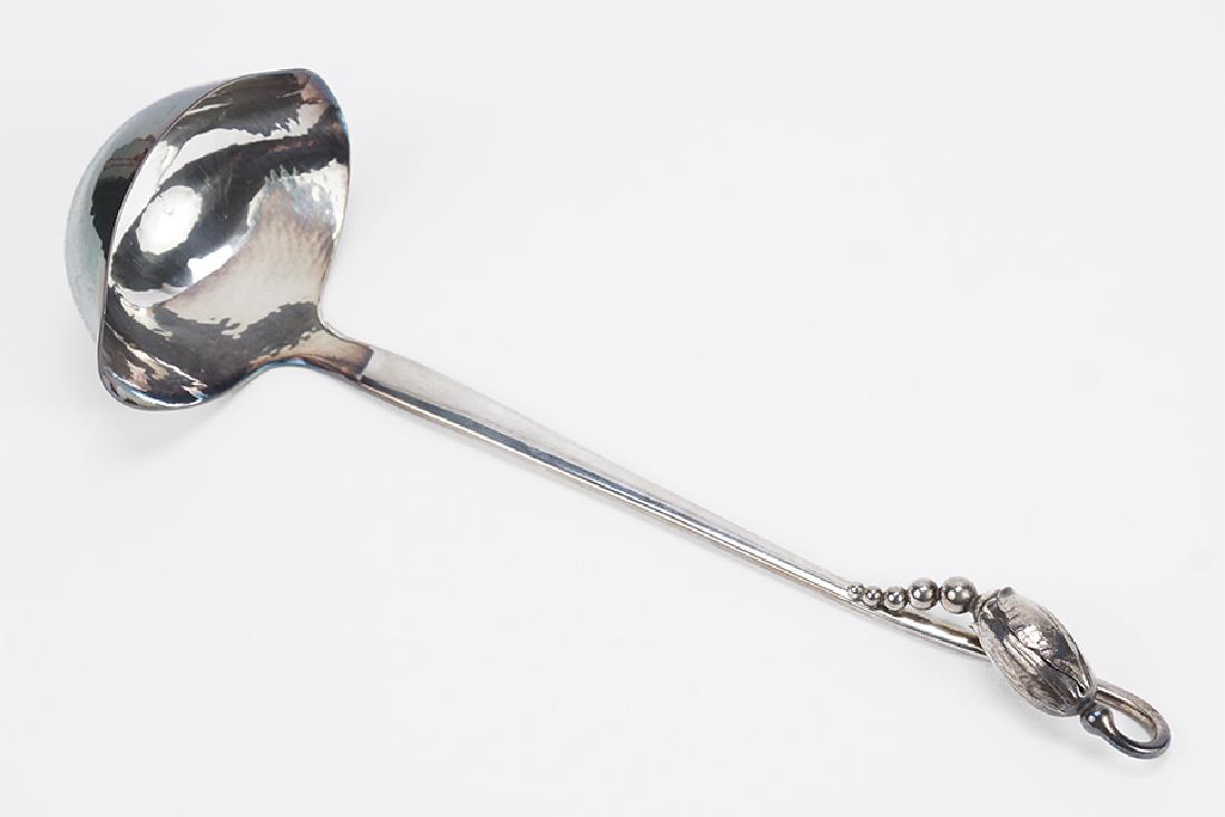 A Georg Jensen Sterling Silver Punch Ladle. (1 of 1)