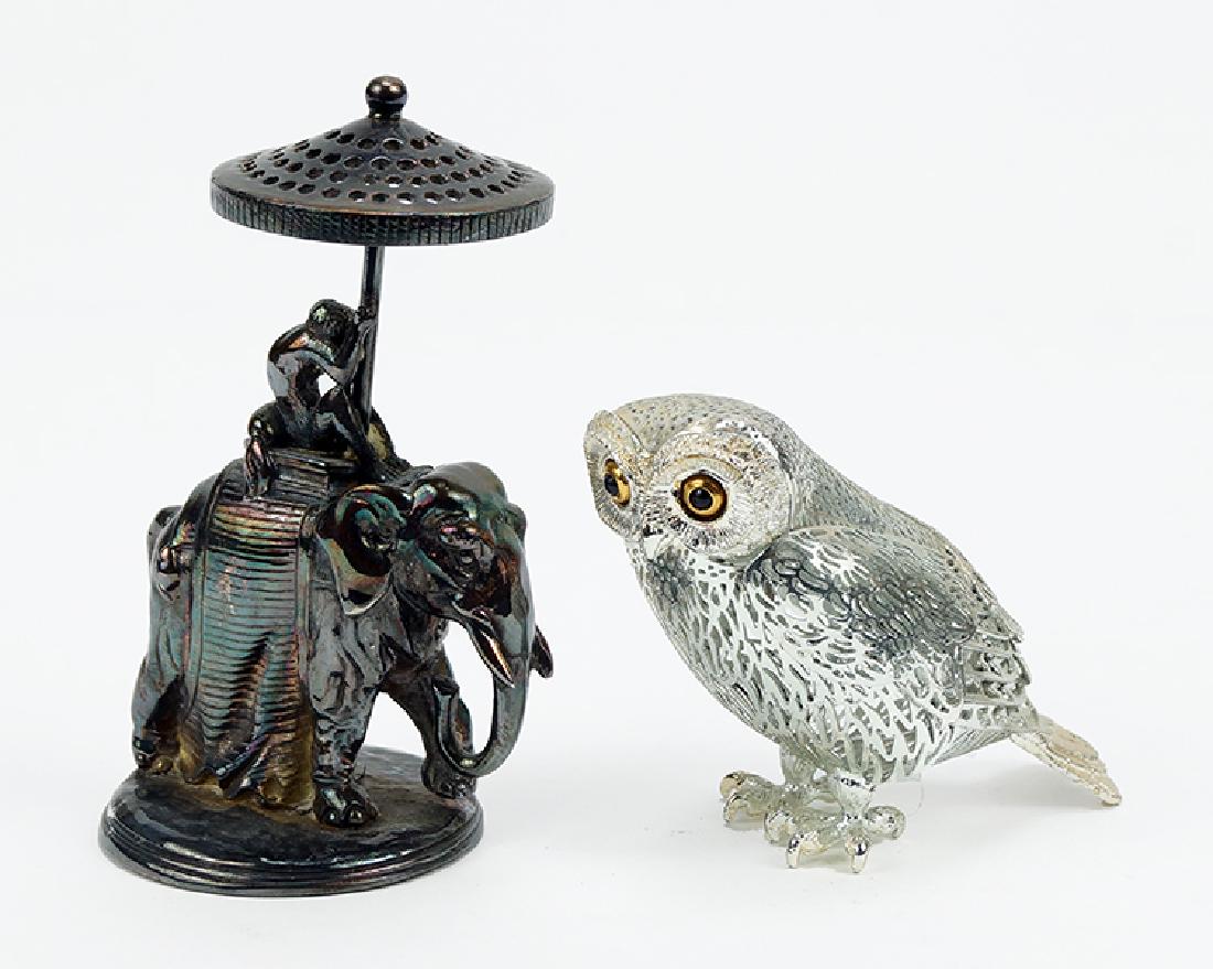 A Christofle Toothpick Holder. (1 of 1)