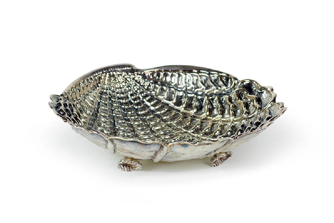 A Buccellati Sterling Silver Shell Dish. (1 of 2)