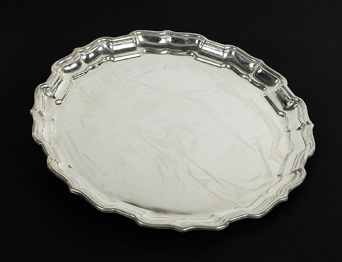 An American Sterling Silver Tray. (1 of 1)
