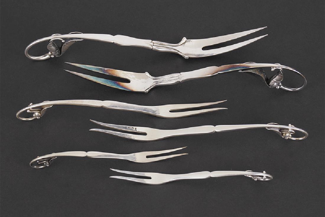 A Collection of Georg Jensen Sterling Silver Serving (1 of 1)