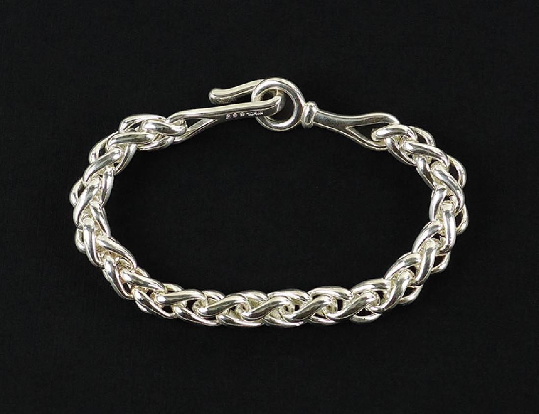 A Georg Jensen Sterling Silver Bracelet. (1 of 1)
