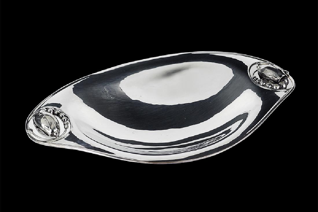 A Georg Jensen Sterling Silver Bowl. (1 of 3)