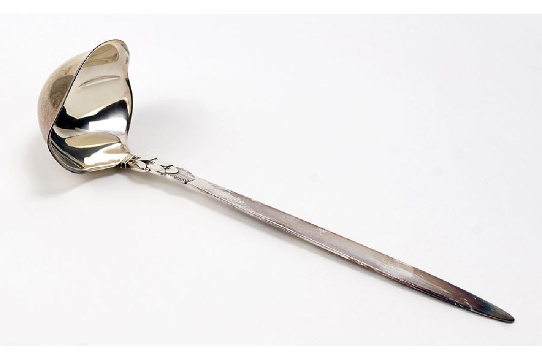 A Georg Jensen Sterling Silver Punch Ladle. (1 of 1)