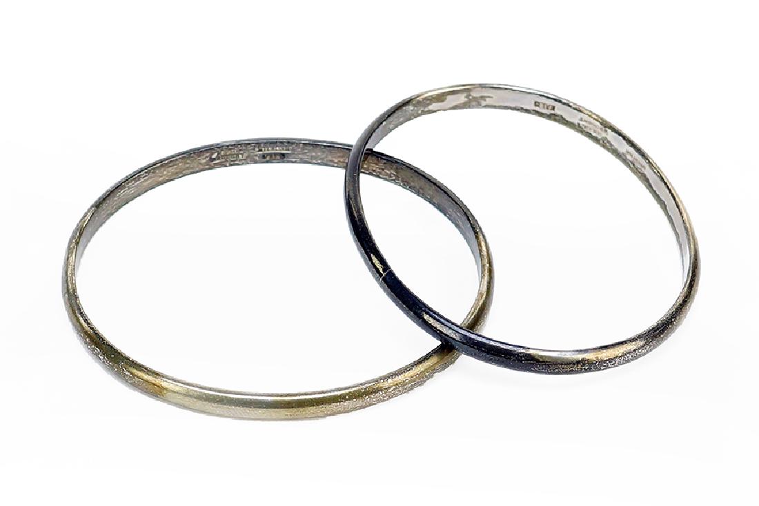 Two Kalo Sterling Silver Bangle Bracelets. (1 of 3)