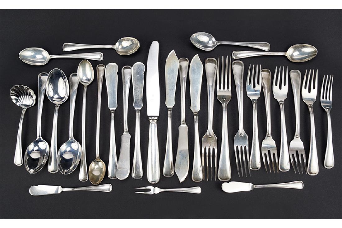 A Buccellati Sterling Silver Partial Flatware Service. (1 of 1)