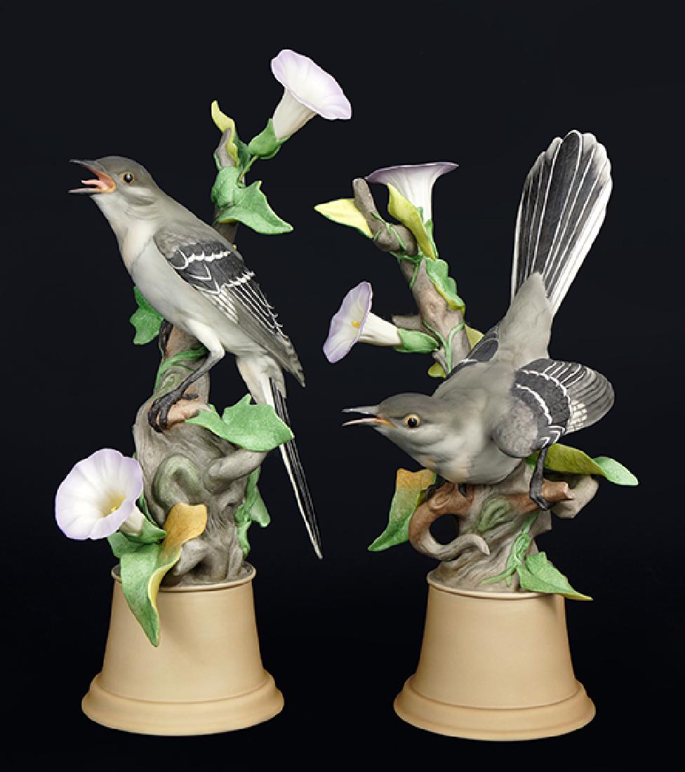 A Pair Of Boehm Porcelain Birds. (1 of 1)