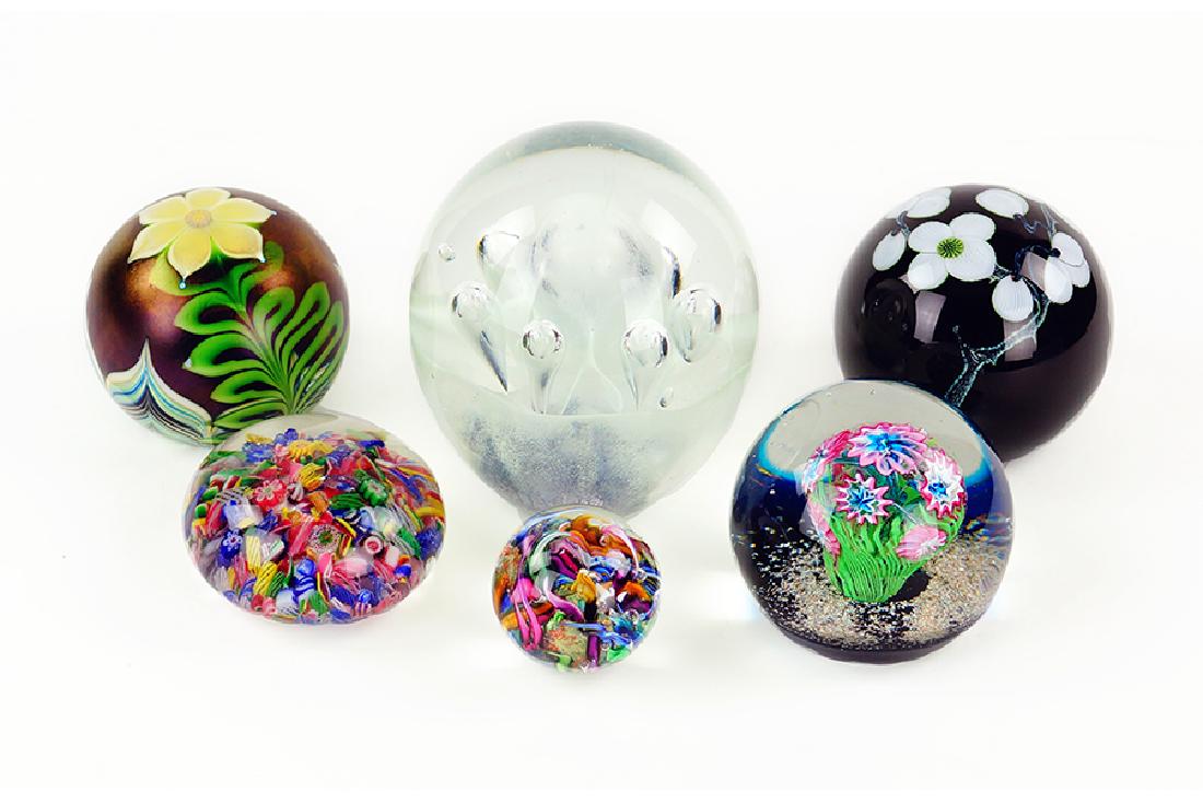 Two Orient & Flume Paperweights. (1 of 1)