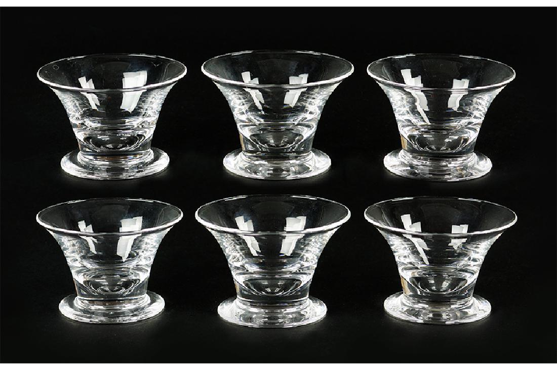 A Set Of Twelve Steuben Desert Glasses. (1 of 1)