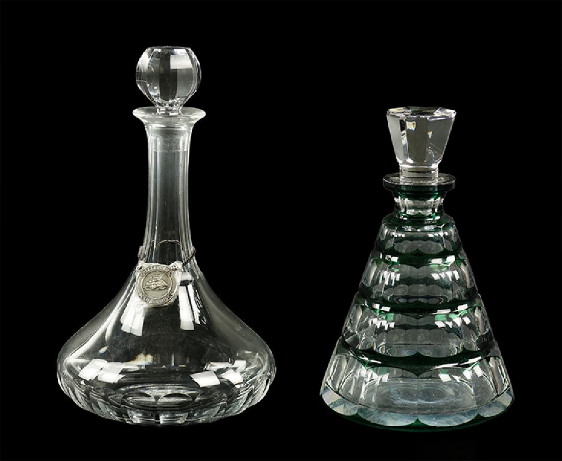 A Baccarat Crystal Cutty Sark Ship's Decanter. (1 of 1)