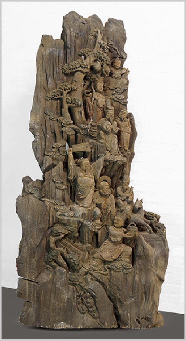 A Monumental Chinese Root Carving. (1 of 1)