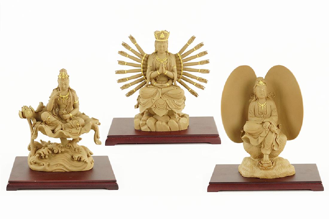 Three Chinese Porcelain Figures. (1 of 1)