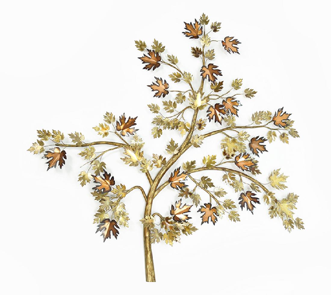 Curtis Jere (American, 1910-2008) Mixed Metal Wall: Curtis Jere (American, 1910-2008) Mixed Metal Wall Sculpture. Breaks down into three pieces Approximately 91" x 91" x 7"