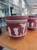 A Pair Of Jasperware Cachepots. - 6