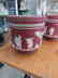 A Pair Of Jasperware Cachepots. - 7
