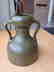 A Chinese Tea Dust Glazed Handled Vase. - 2