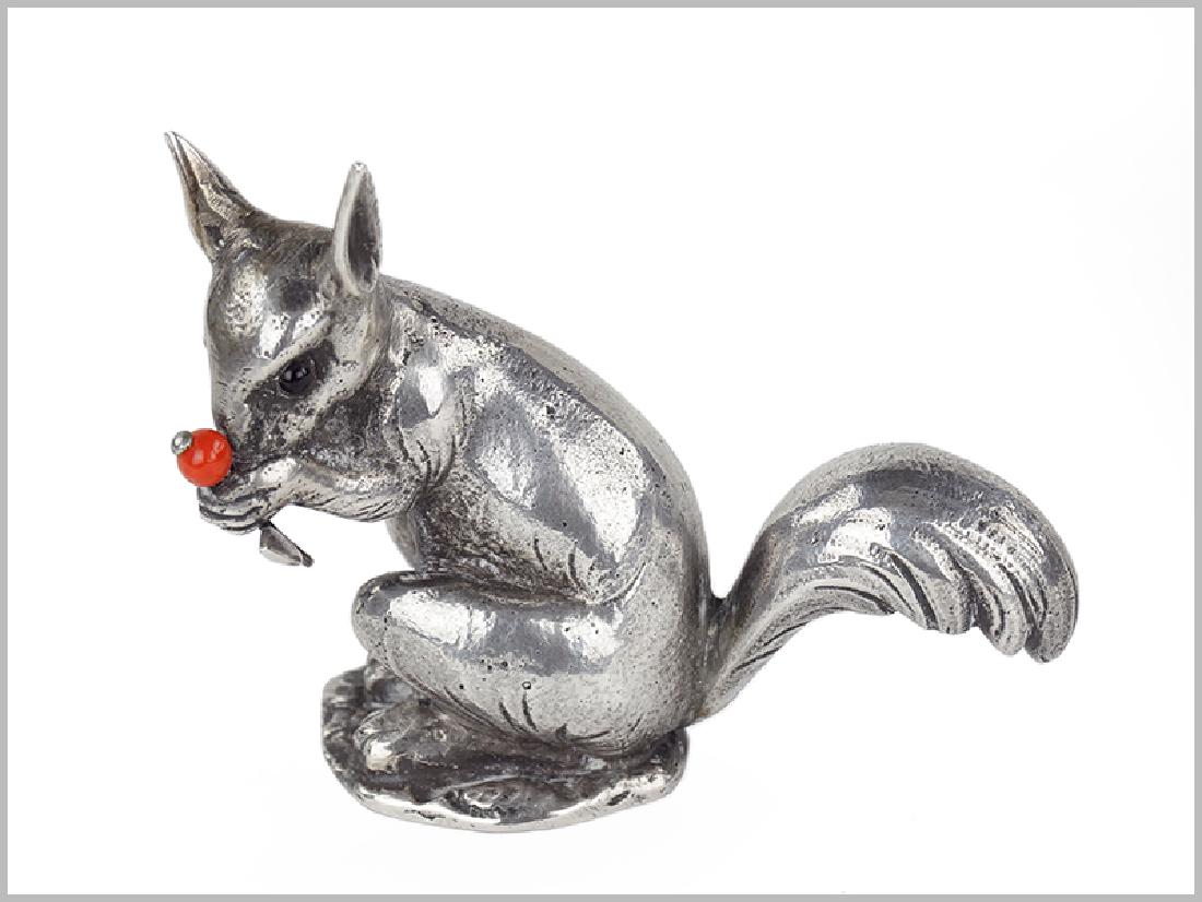 A Buccellati Silver Squirrel. (1 of 1)