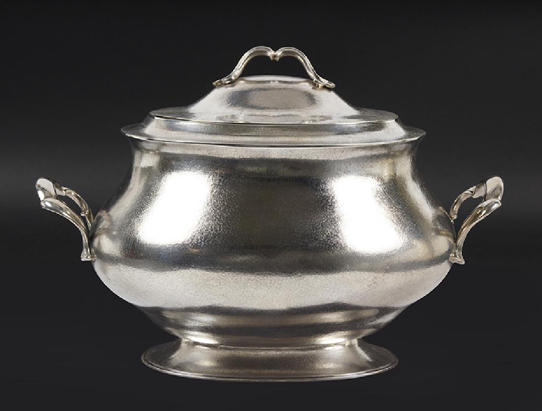 A Buccellati Sterling Silver Tureen. (1 of 2)