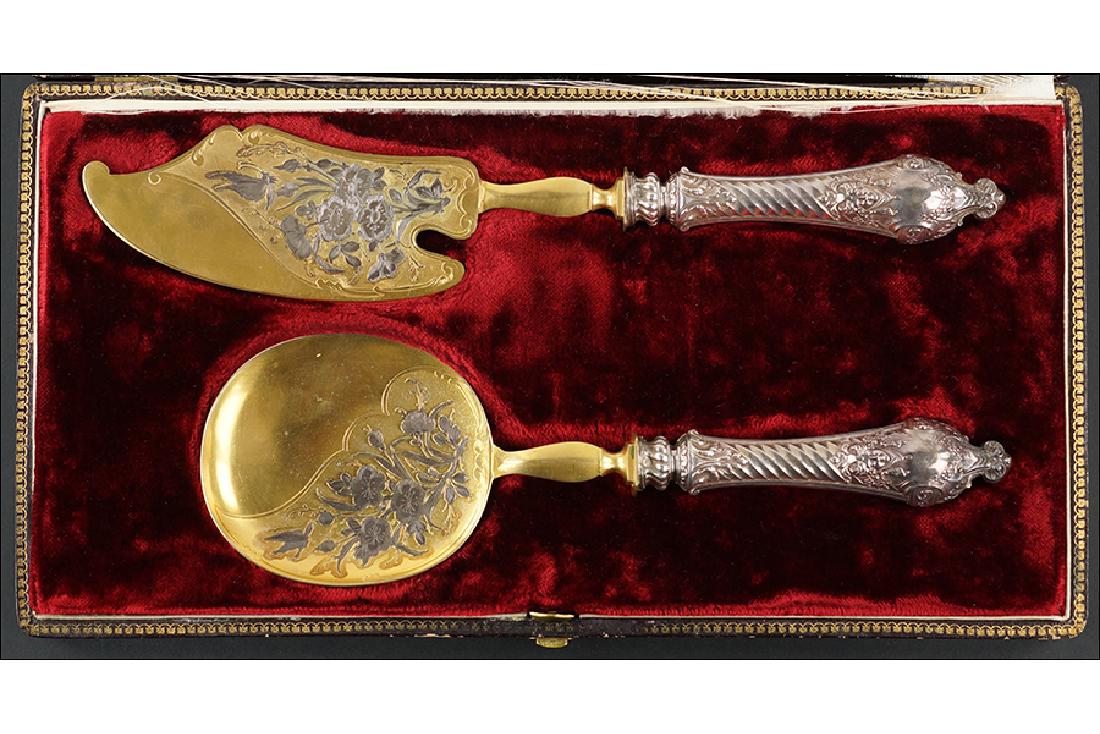 A French Silver Two-Piece Hors D (1 of 6)