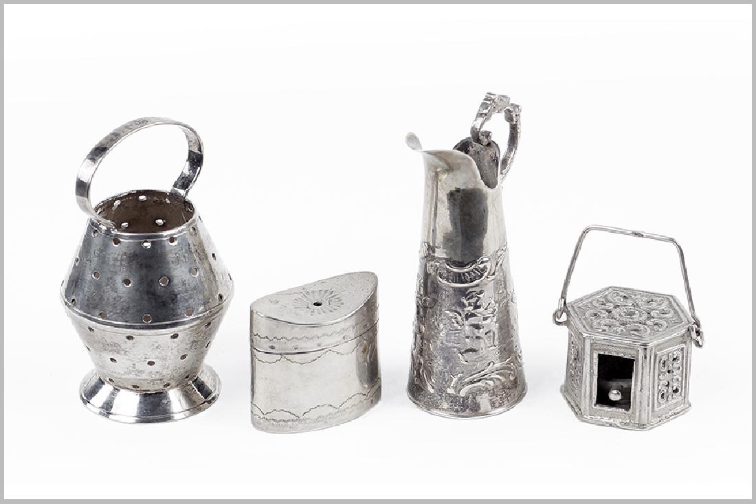 A Collection of Dutch Silver Miniatures. (1 of 5)