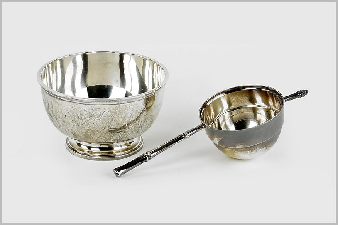 A Tiffany & Company Sterling Silver Brandy Warmer. (1 of 1)