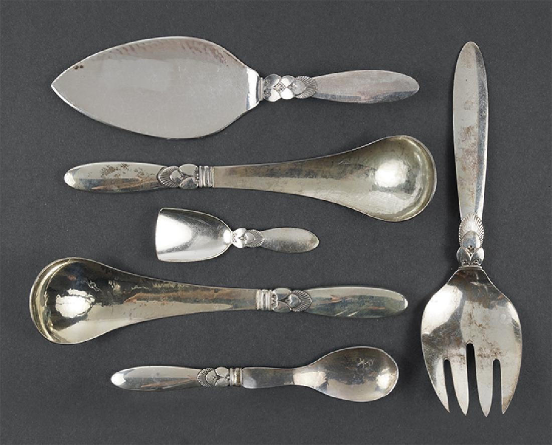 A Collection of Georg Jensen Sterling Silver Serving (1 of 1)