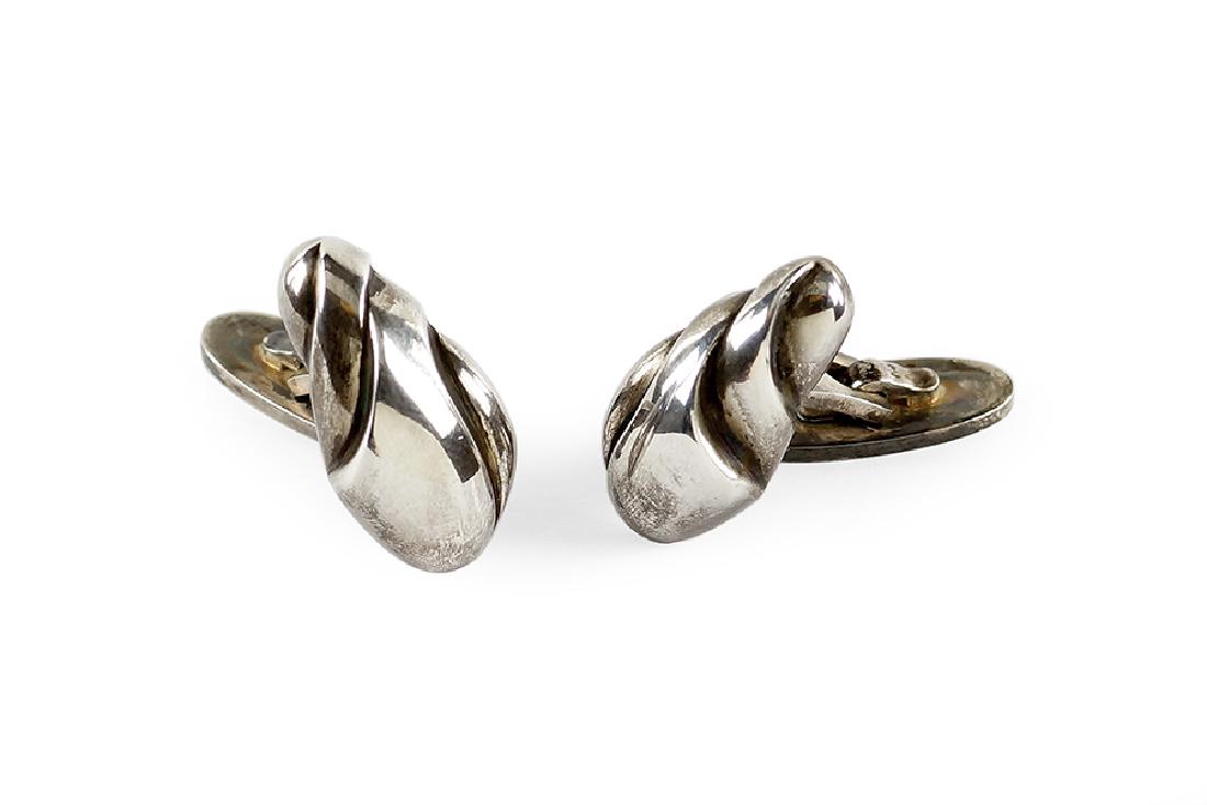 A Pair of Georg Jensen Sterling Silver Cufflinks. (1 of 1)