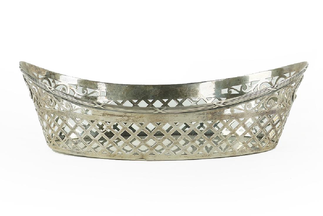 A Sterling Silver Basket. (1 of 1)
