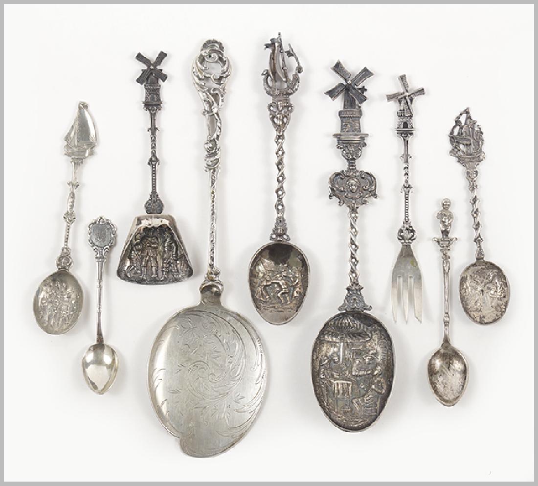 Four Dutch Silver Spoons. (1 of 1)
