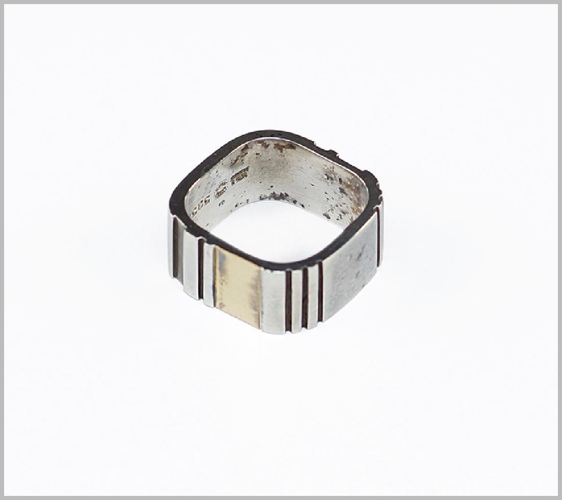 A Georg Jensen Sterling Silver Ring. (1 of 2)