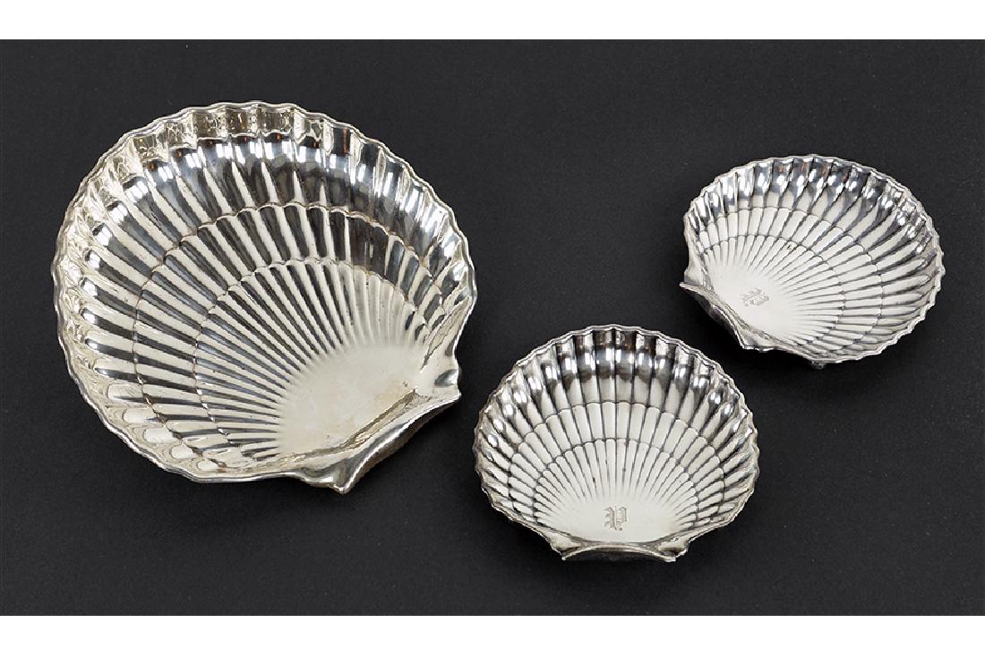 A Suite of Gorham Shell Dishes. (1 of 1)