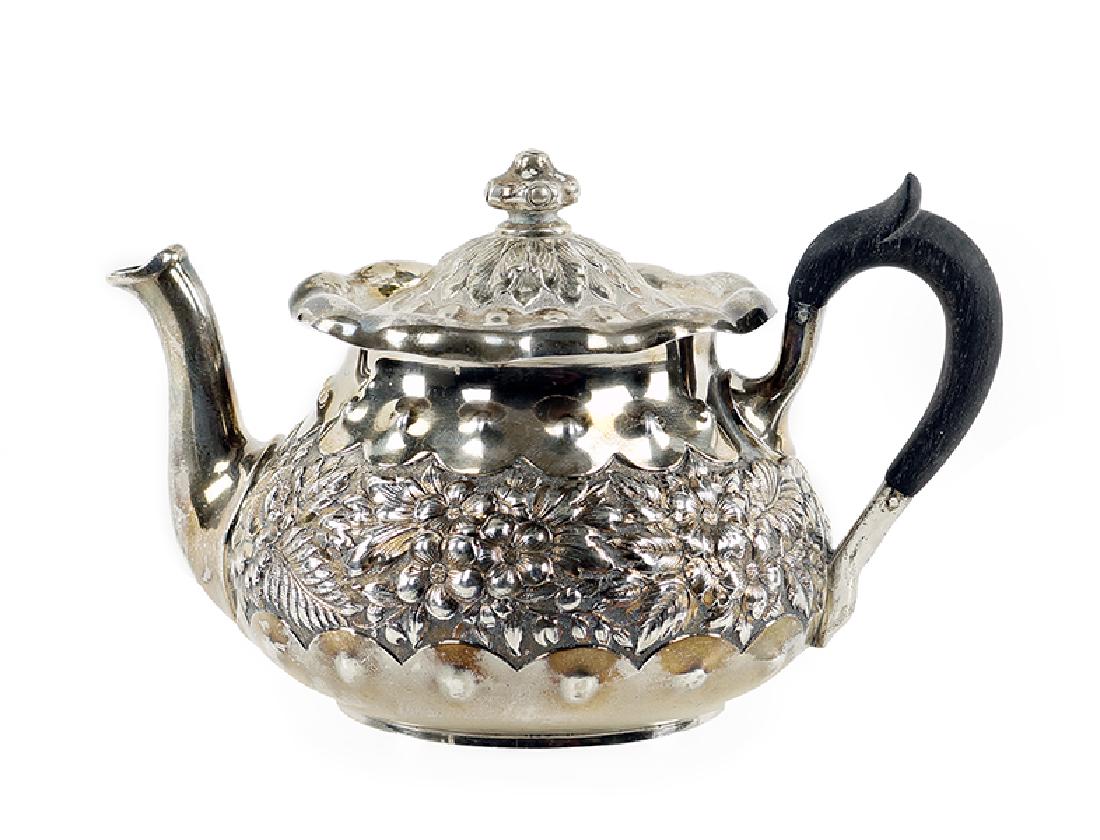 An American Sterling Silver Individual Teapot. (1 of 1)